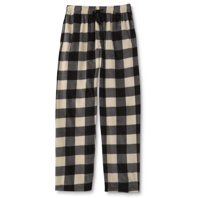 Joe Boxer Men's Fleece Pajama Pants - Buffalo Check - Sears
