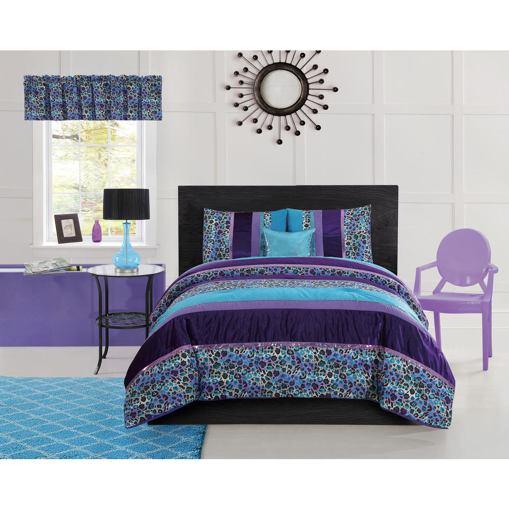 Mikayla Full / Queen Comforter With 2 Shams
