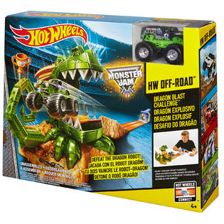 Hot Wheels Monster Jam Dragon Blast Play Set