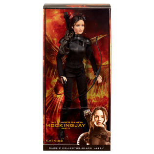 Katniss Everdeen Black Label Barbie Doll The Hunger Games 