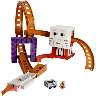 Hot Wheels Minecraft Ghast Attack Track Play Set