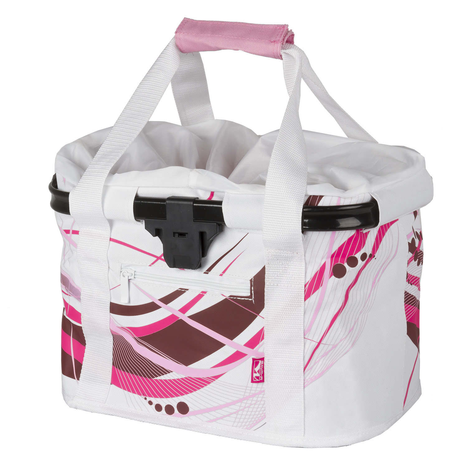 Ventura Utrecht Folding White Handlebar Bag