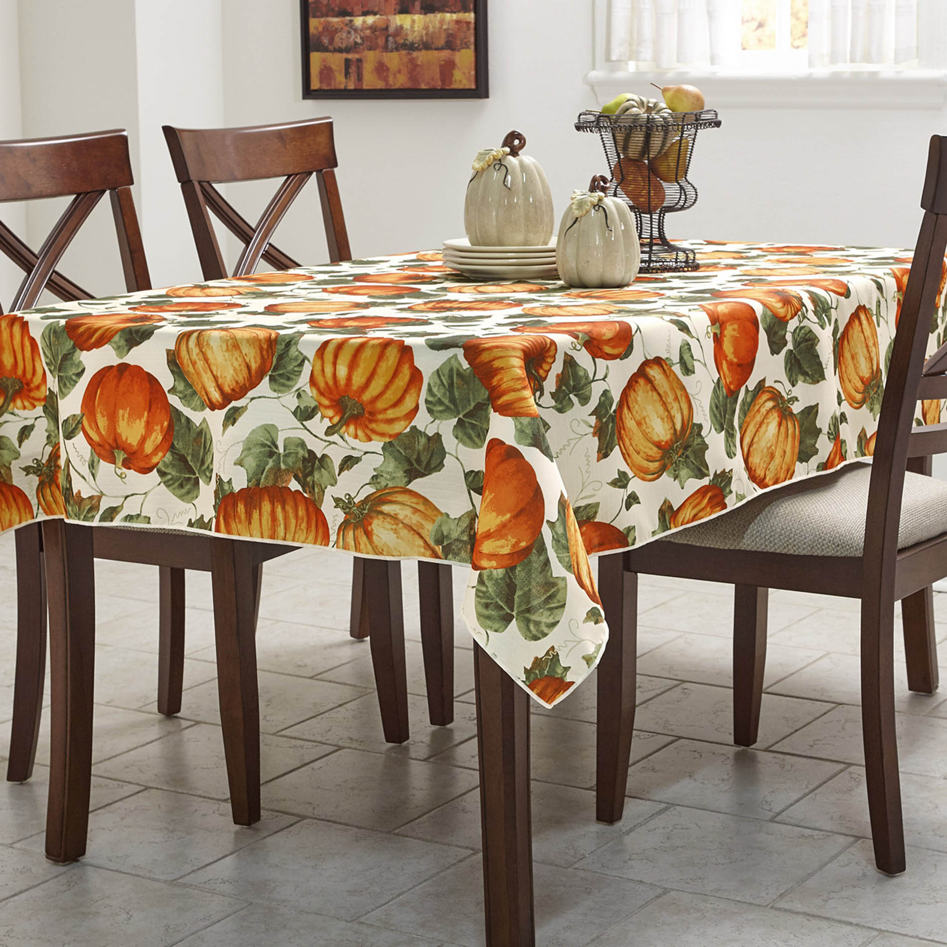 Pumpkin Tablecloth