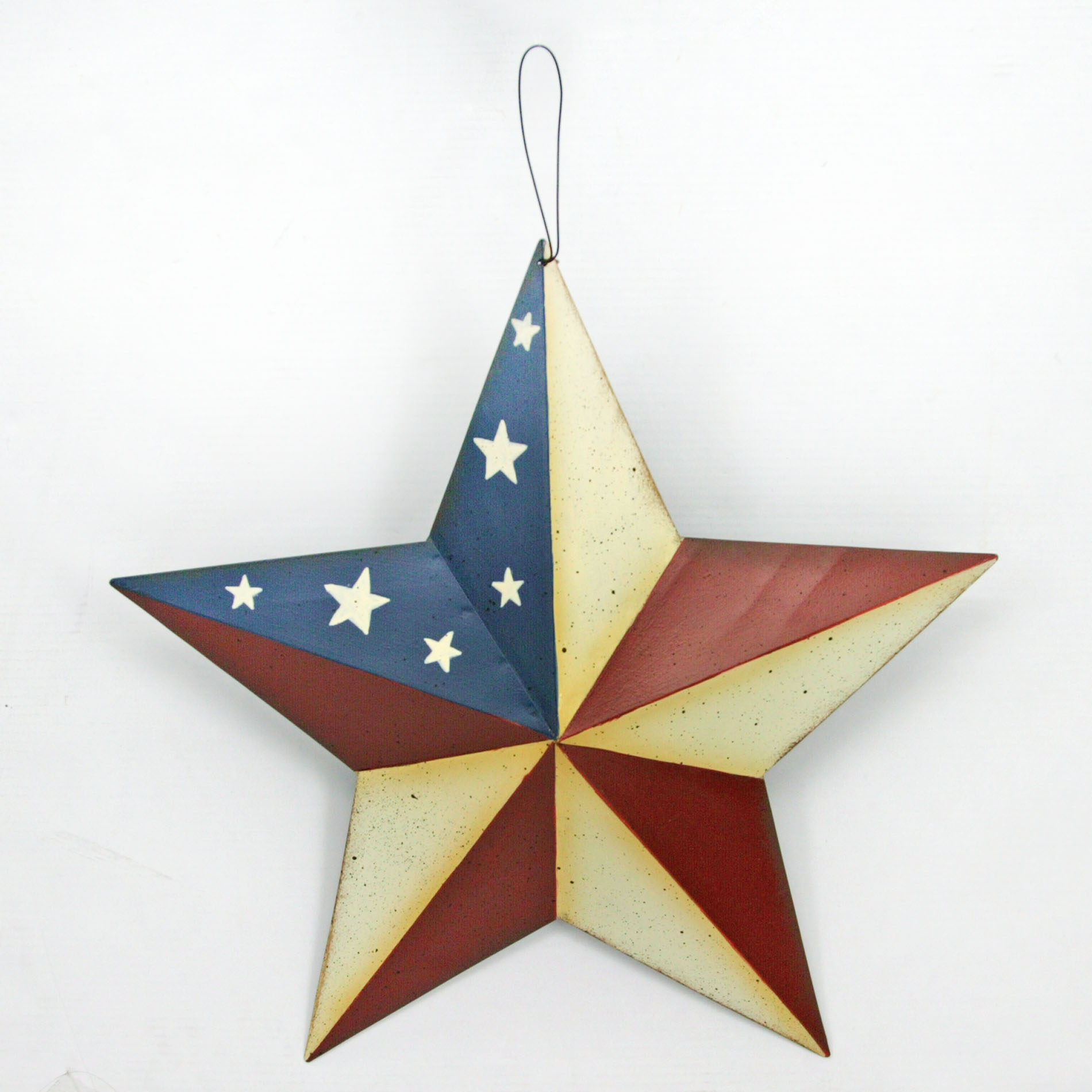 Metal Star Wall Hanging US Flag USA 4 July Home Decor gift ...