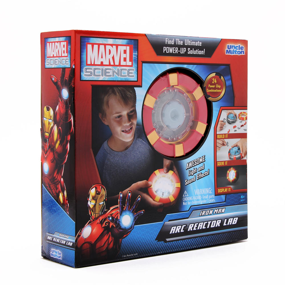 Uncle Milton Disney Marvel Avengers Iron Man Arc Reactor Lab