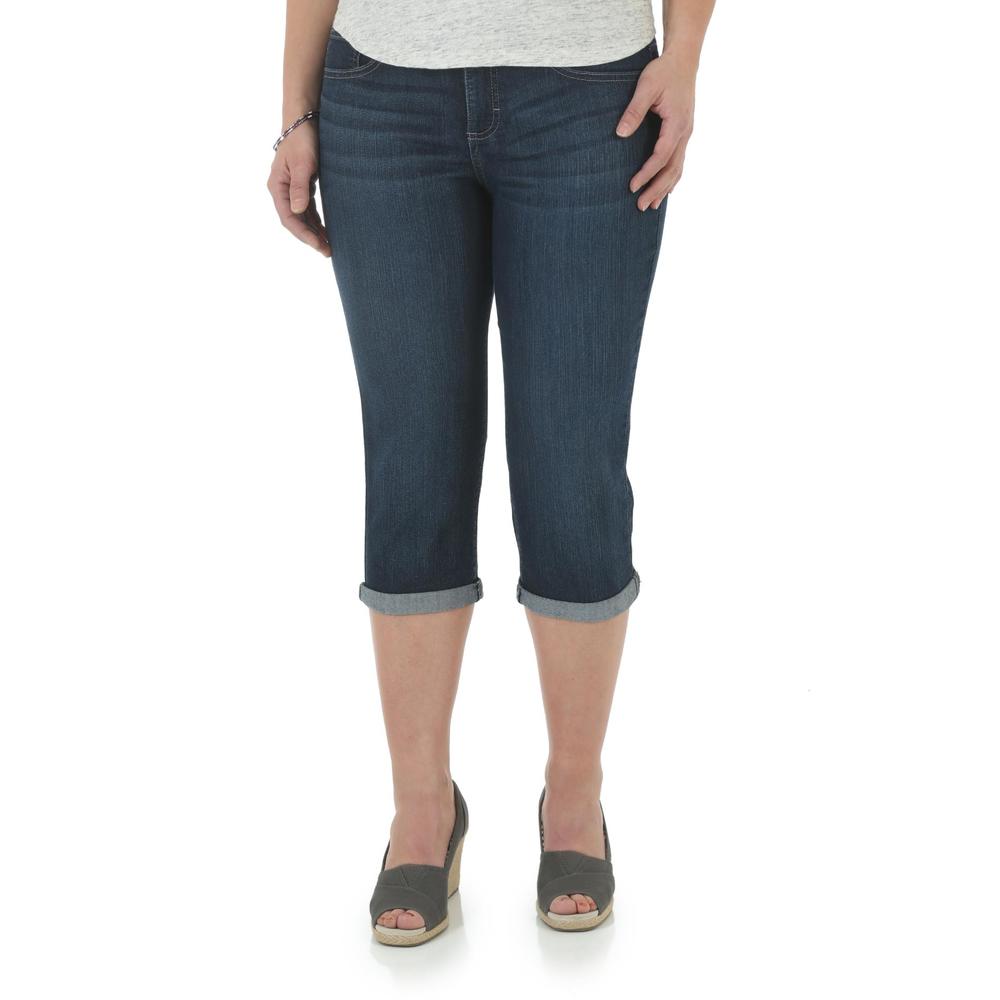 Women's Cuffed Capri Jeans