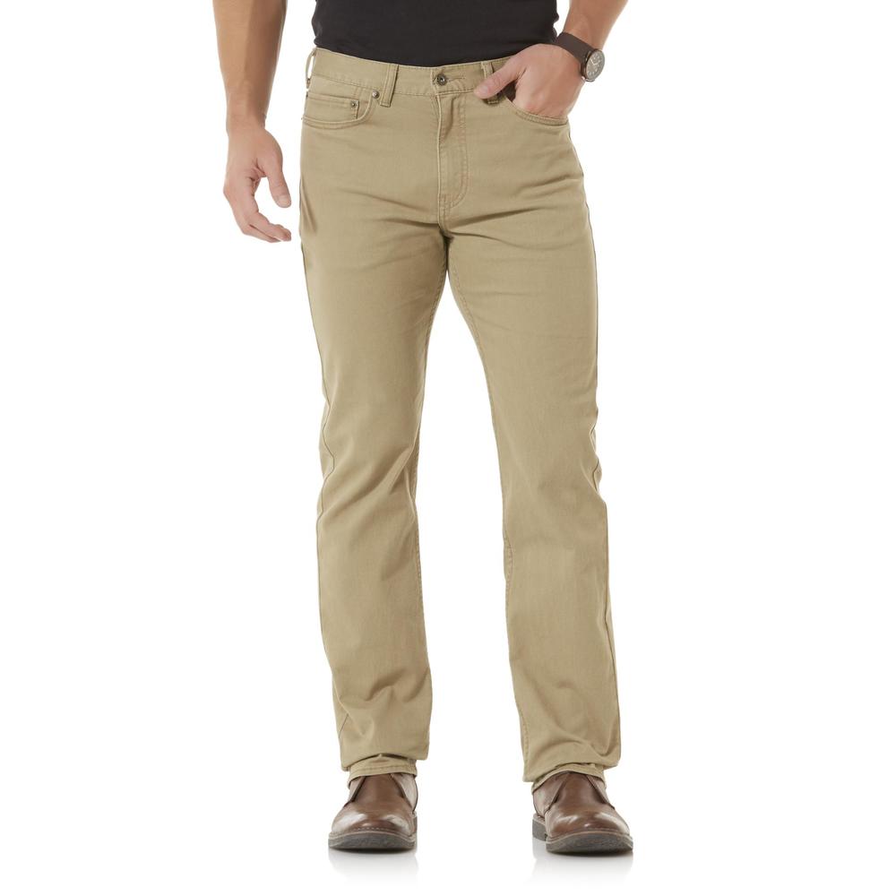 Men's 5 Pocket Stretch Straight Fit Pant