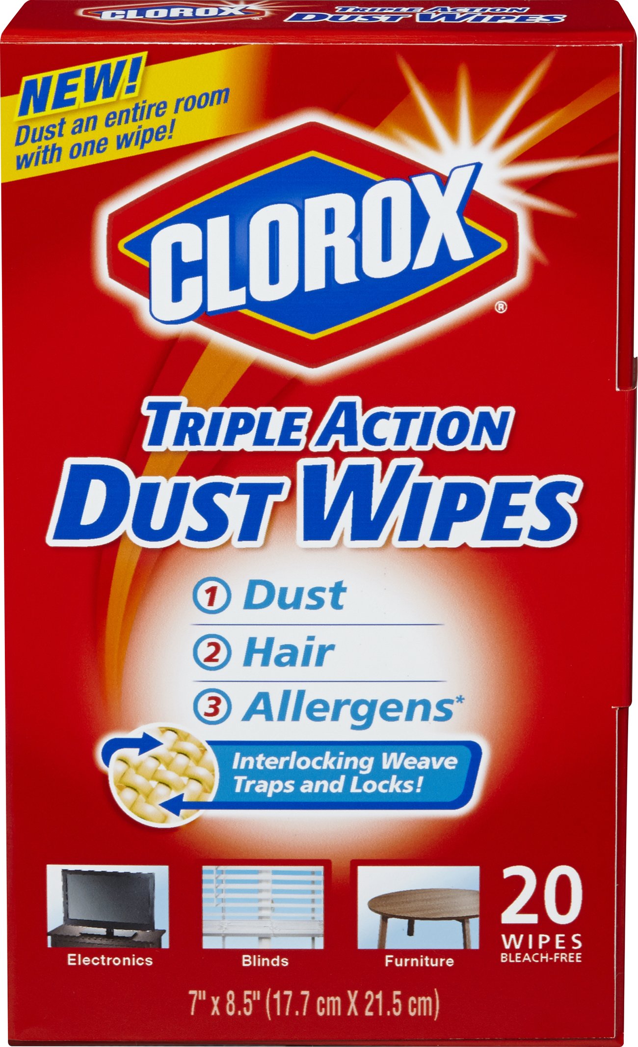 UPC 044600313139 Triple Action Dust Wipes20 Ct