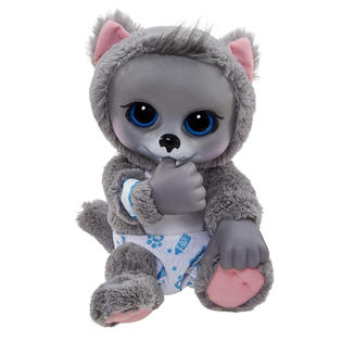 Animal Babies Nursery Baby Siberian Husky - Toys & Games ...