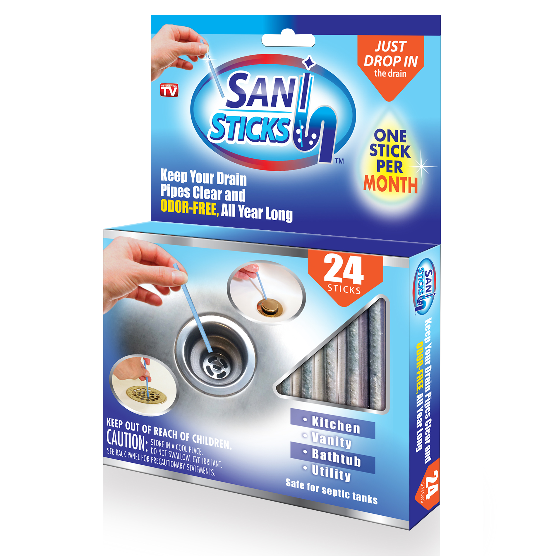 UPC 600606406161 Sani Sticks 24 pack