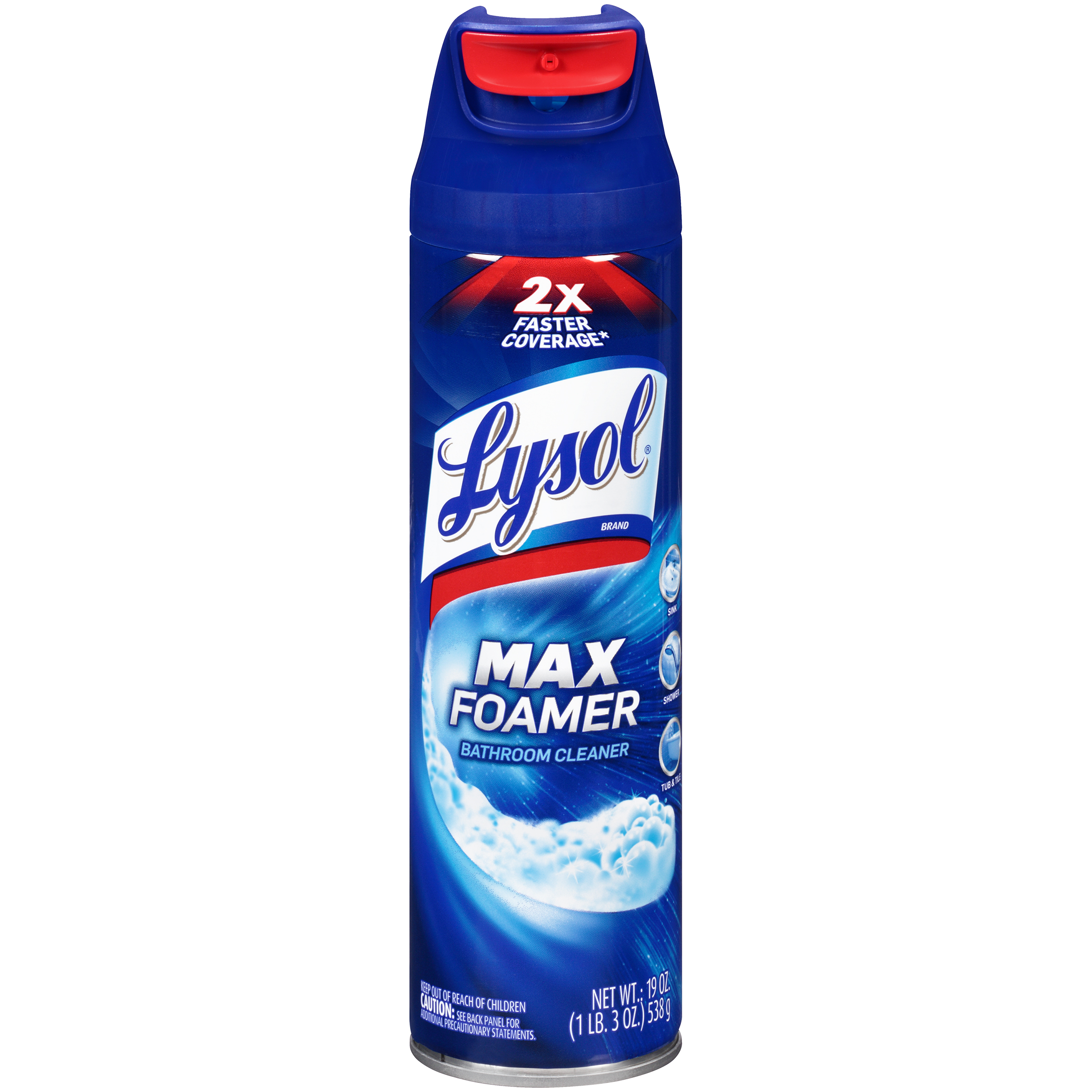 Lysol Max Foamer Bathroom Cleaner 19 oz. Can Shop Your Way Online