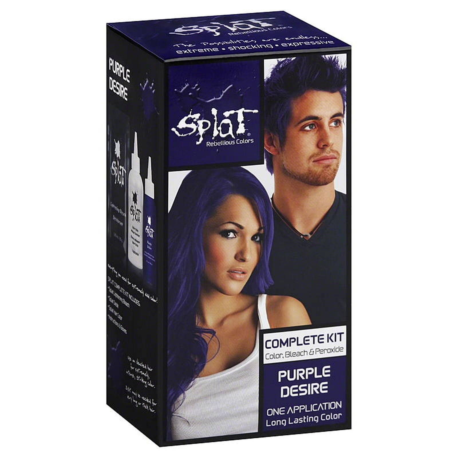 Splat Rebellious Colors Complete Kit Purple Desire 1 Kit