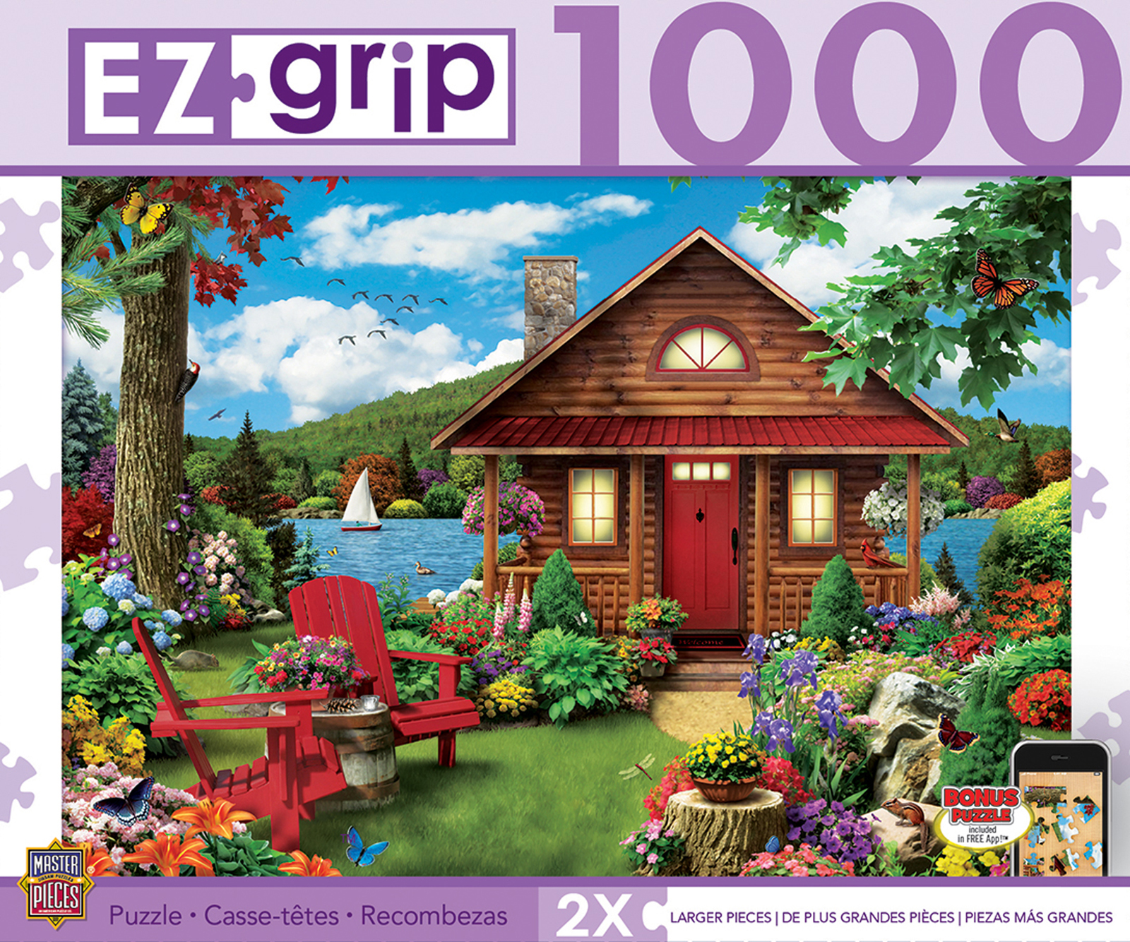 MASTERPIECES 1000 Piece - A Perfect Summer EZ Grip Puzzle