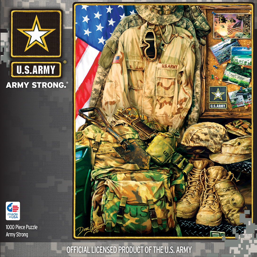 UPC 705988715129 product image for 1 000 Piece Hometown Heroes Puzzle - Army Strong | upcitemdb.com