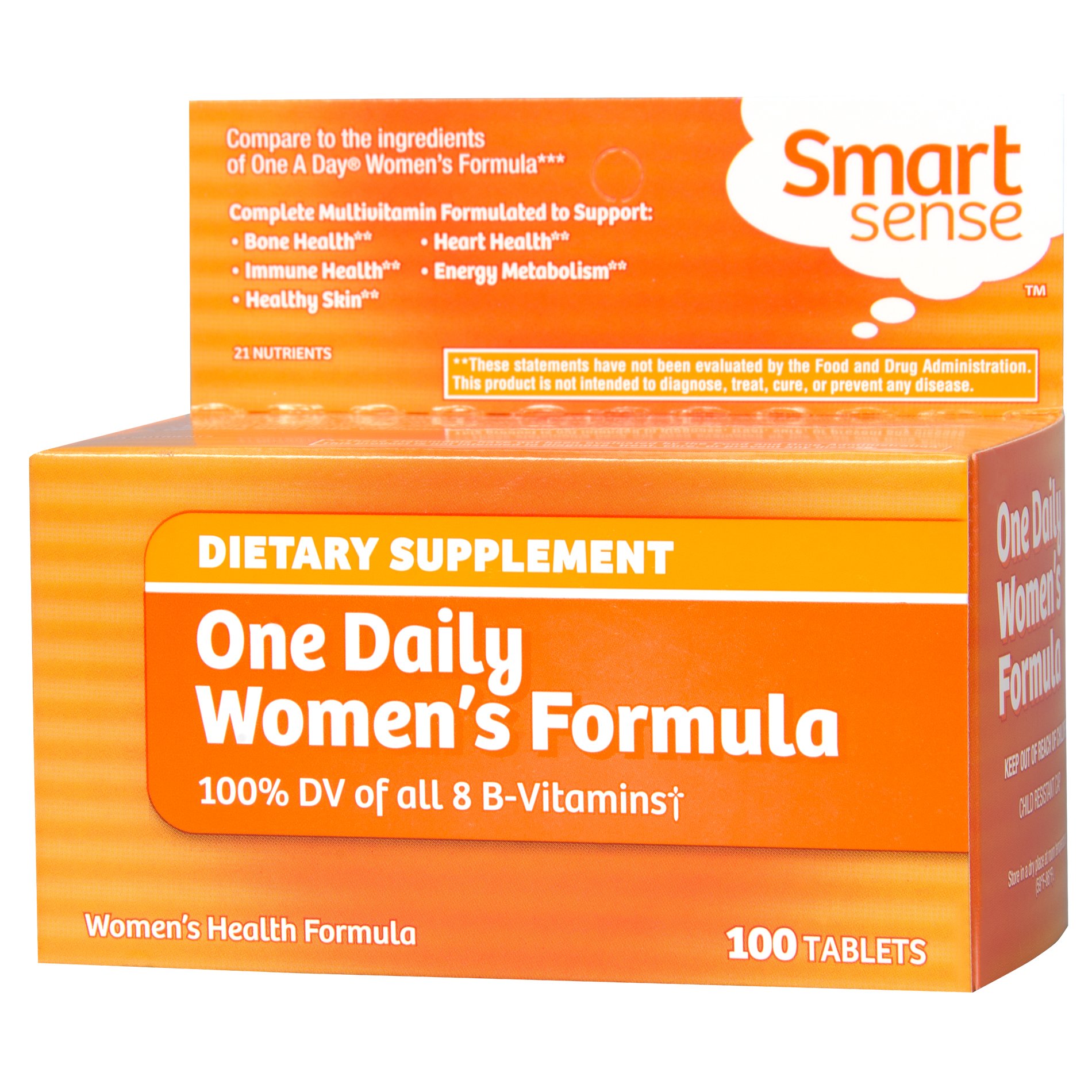 Smart Sense Dietary Supplement One Daily Women's Formula 100 Tablets Shop Your Way Online