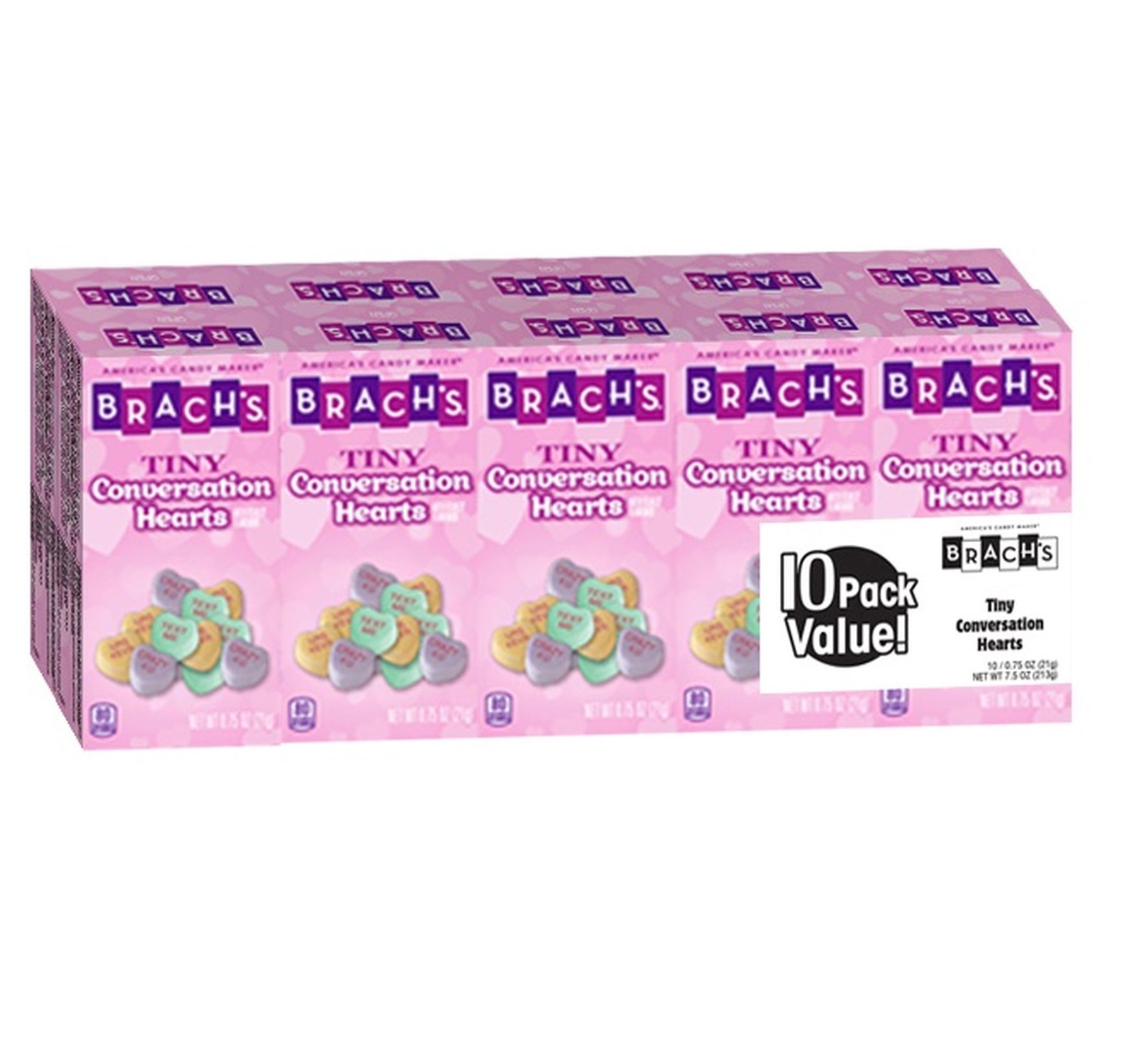 UPC 041420019999 product image for Brach's Tiny Conversation Heart Boxes | upcitemdb.com
