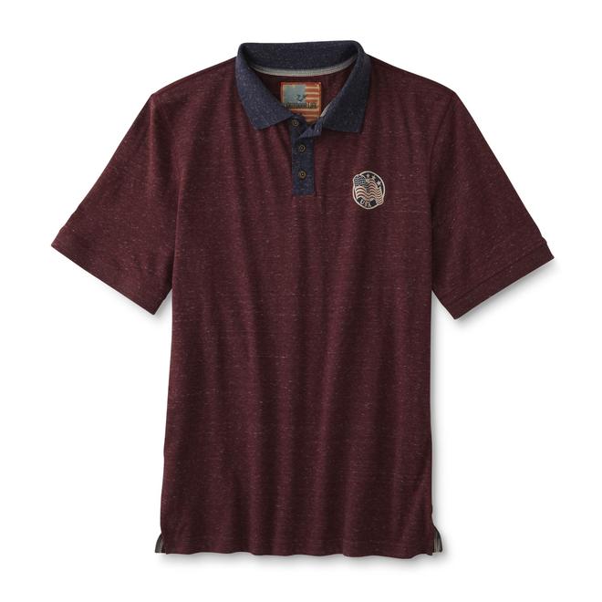 Outdoor Life Men's Polo Shirt Patriotic