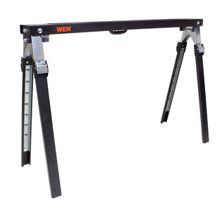 WEN 1000-Pound Capacity Adjustable Folding Sawhorse - Tools - Power 