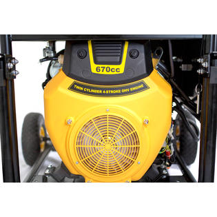 WEN 5613K 13000-Watt Portable Standby Generator with Wheel ...