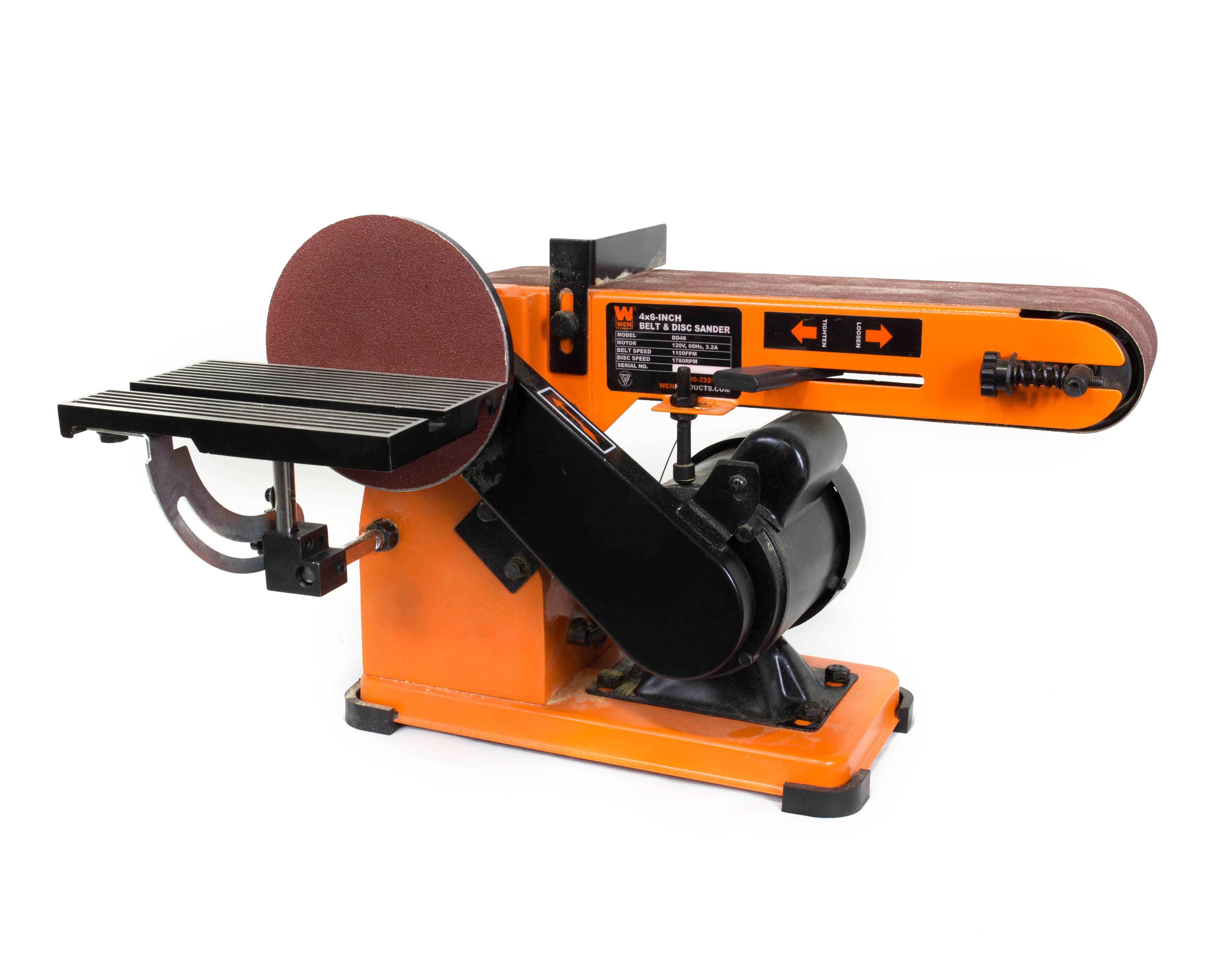 Wen 4 X 36 Inch Belt And 6 Inch Disc Sander With Steel Base Shop Your Way Online Shopping