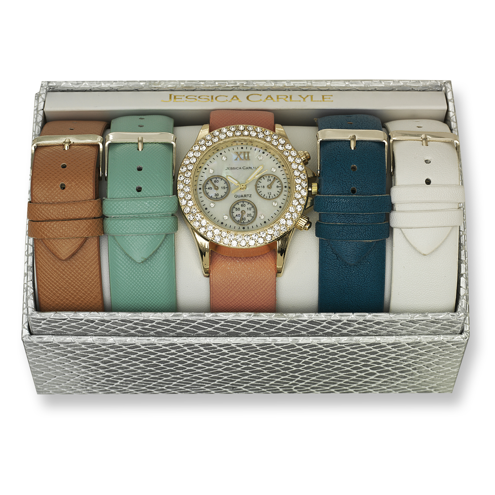 Jessica Carlyle Women's Multicolor Interchangeable Watch Set Shop Your Way Online Shopping