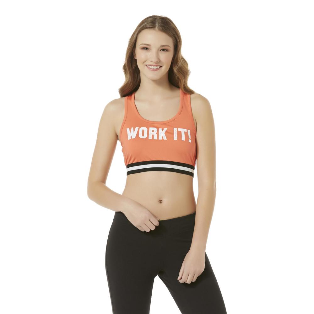 Junior's Cropped Athletic Tank Top