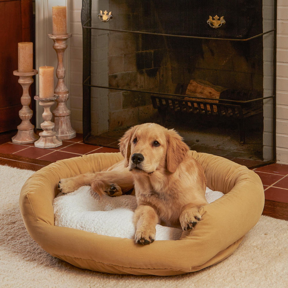 Murphy Donut Dog Bed - Medium (32 inch) - Cream