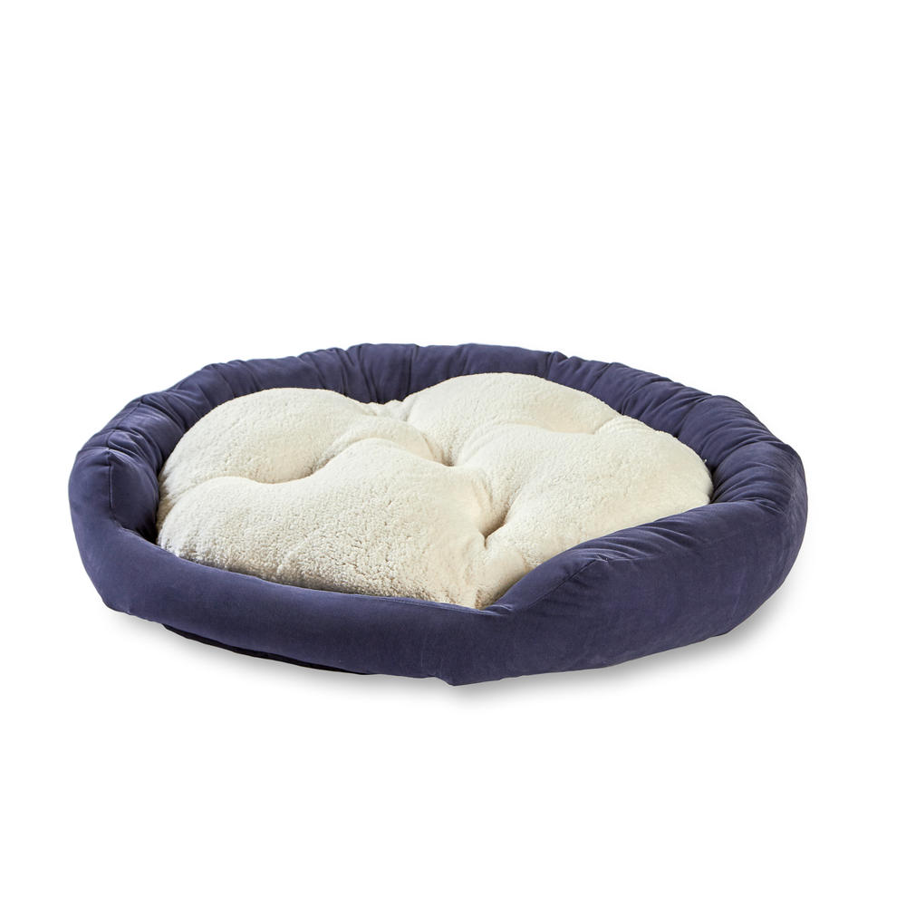 Murphy Donut Dog Bed - Small (24 inch) - Denim