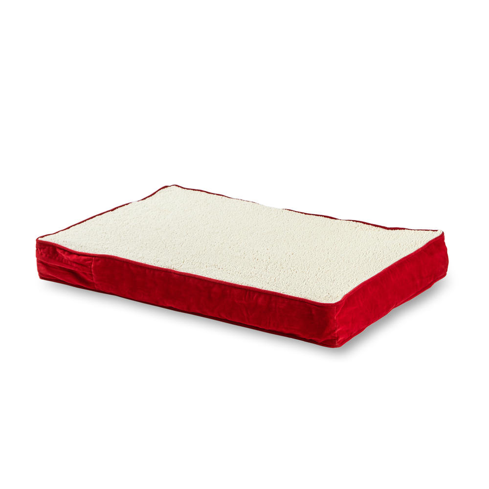 Oscar Orthopedic Dog Bed - Medium (30 x 42in.) - Crimson