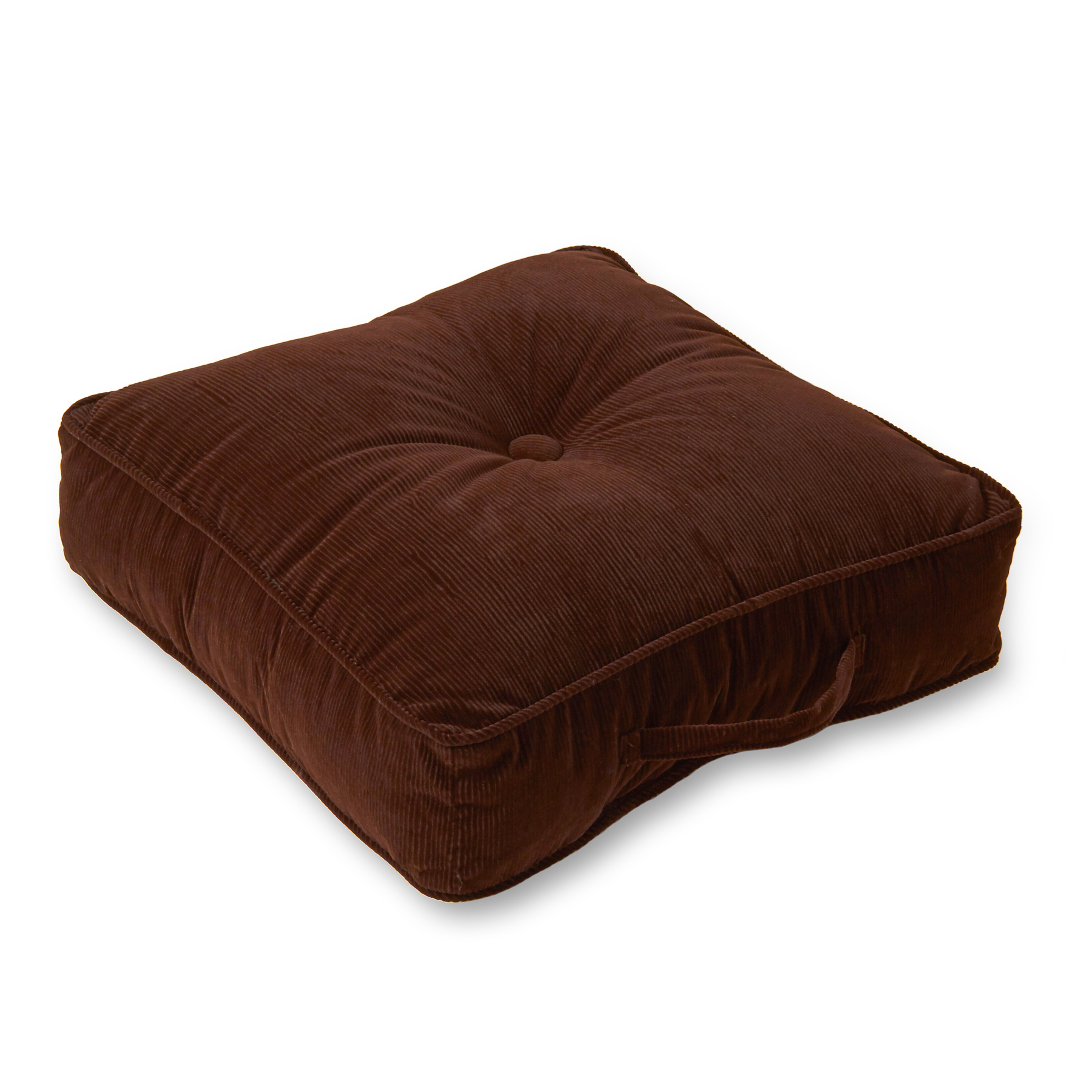 Greendale Home Fashions 20-inch Square Floor Pillow - Omaha/Amigo fabric - Bitter