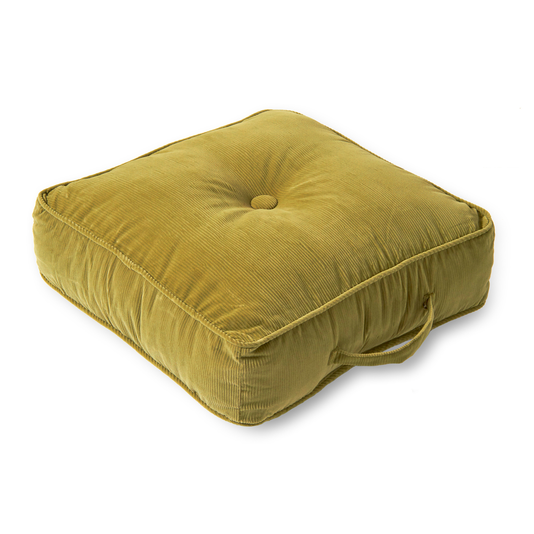 Greendale Home Fashions 20-inch Square Floor Pillow - Omaha/Amigo fabric - Olive