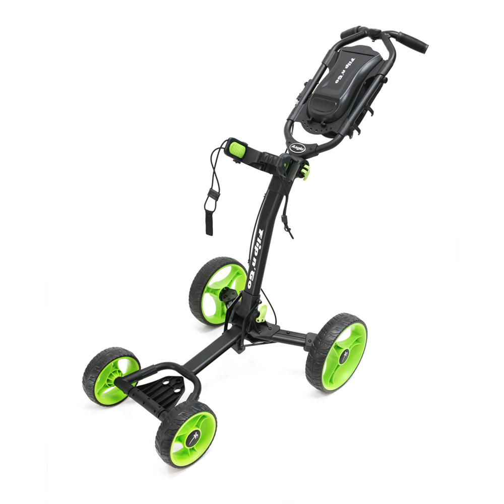 Flip N' Go 4 Wheel Cart Black/Green