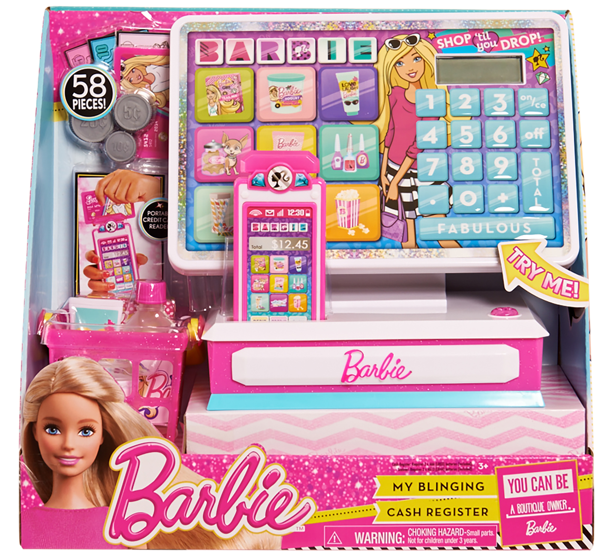 barbie cash register walmart