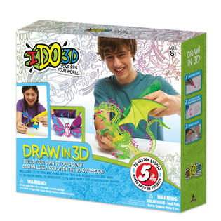 Redwood Ventures Ltd IDO3D - The 3D Art Studio - 5-Pen Set ...