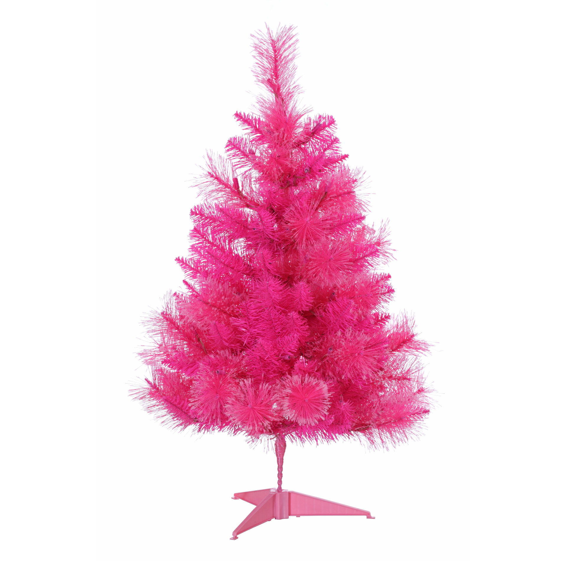3ft Pink Cashmere Tree with 100 Clear Lights