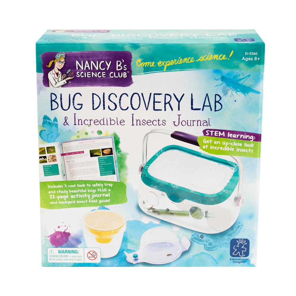 Educational Insights Nancy B'S Science Club Bug Discovery Lab & Incredible Insects Journal