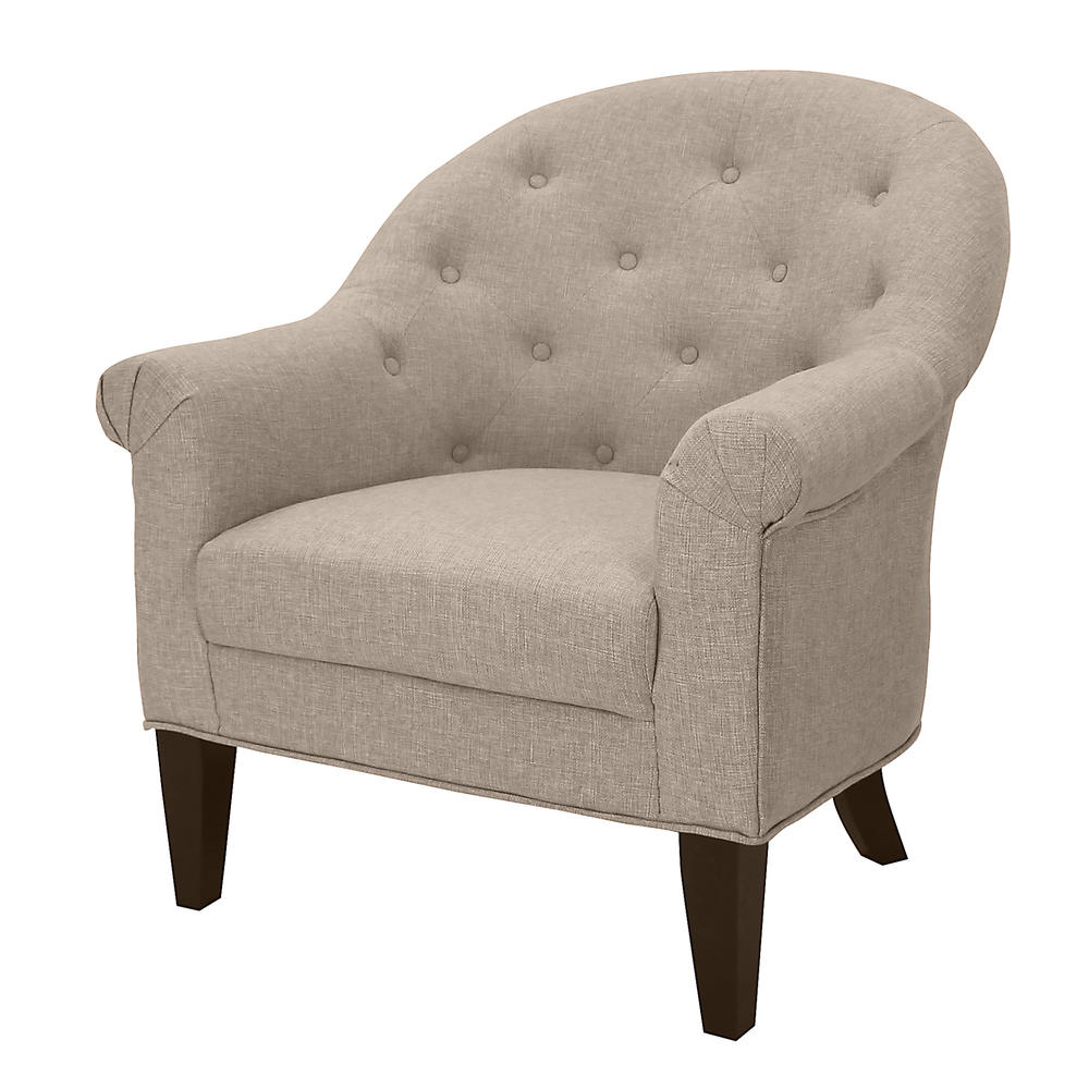 Dorothy Tufted Upholstered Accent Chair - Beige