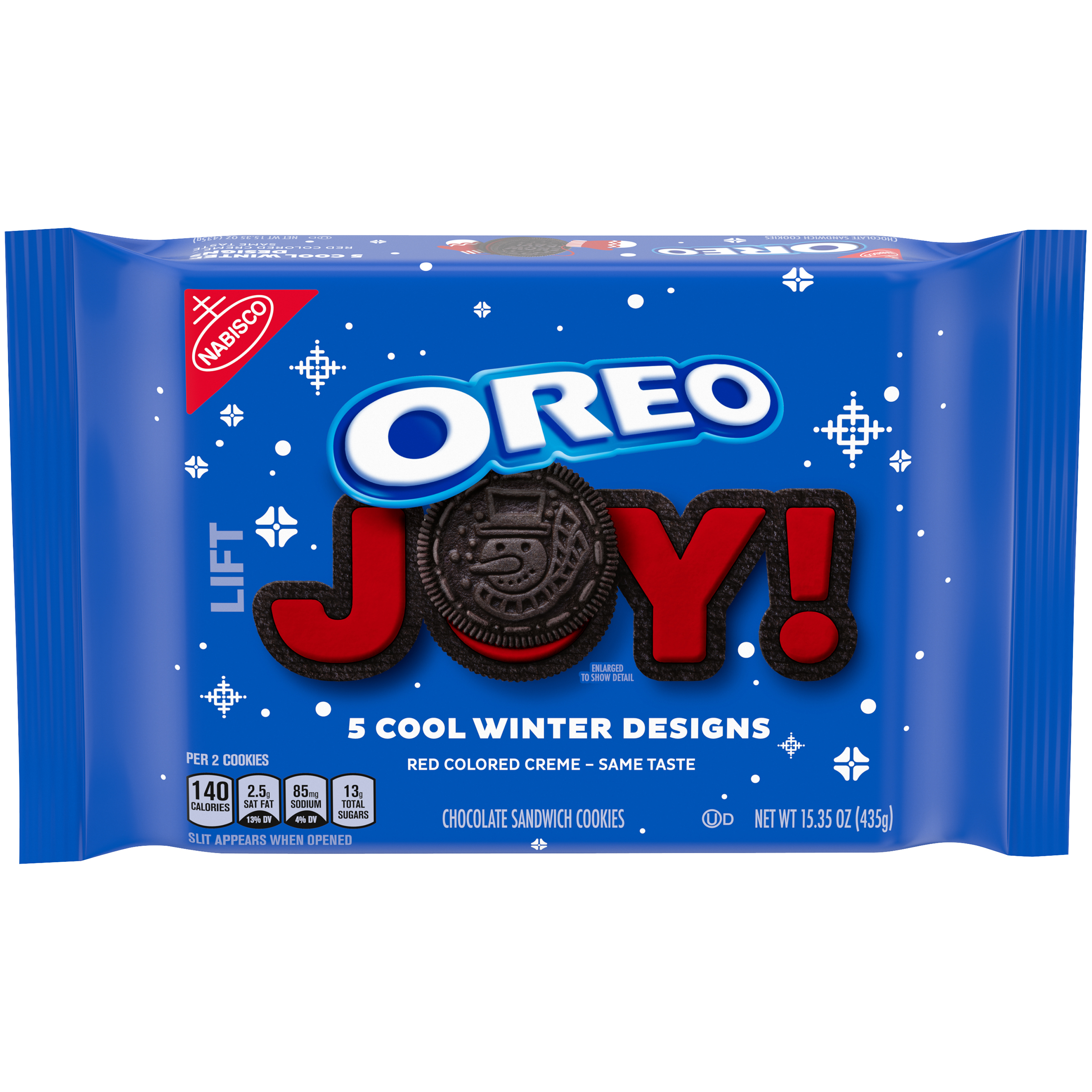 UPC 044000028596 product image for Chocolate Winter Sandwich Cookies 15.35 OZ TRAY | upcitemdb.com