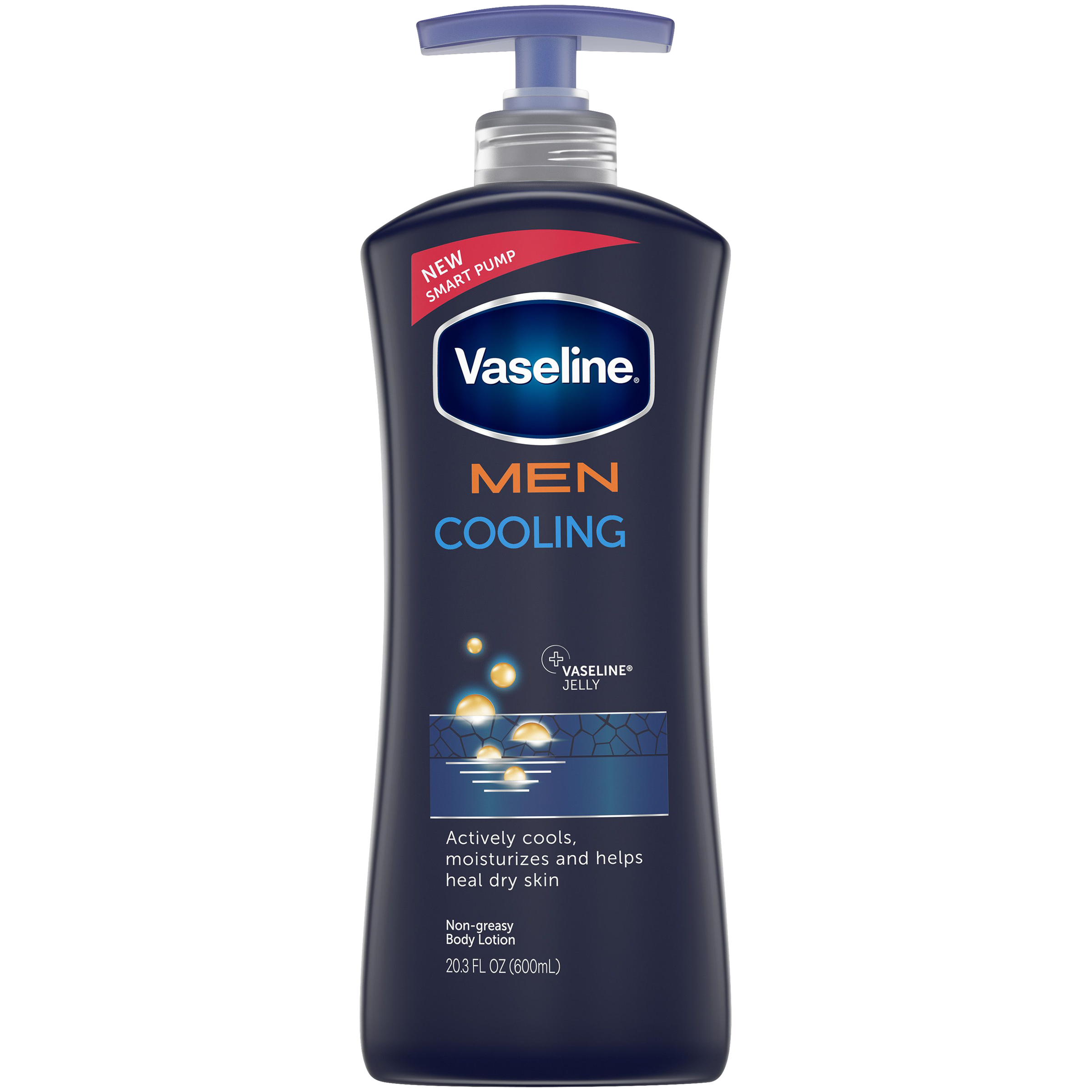 UPC 305210071148 Vaseline Men Body Lotion, Cooling Hydration, 20.3 fl