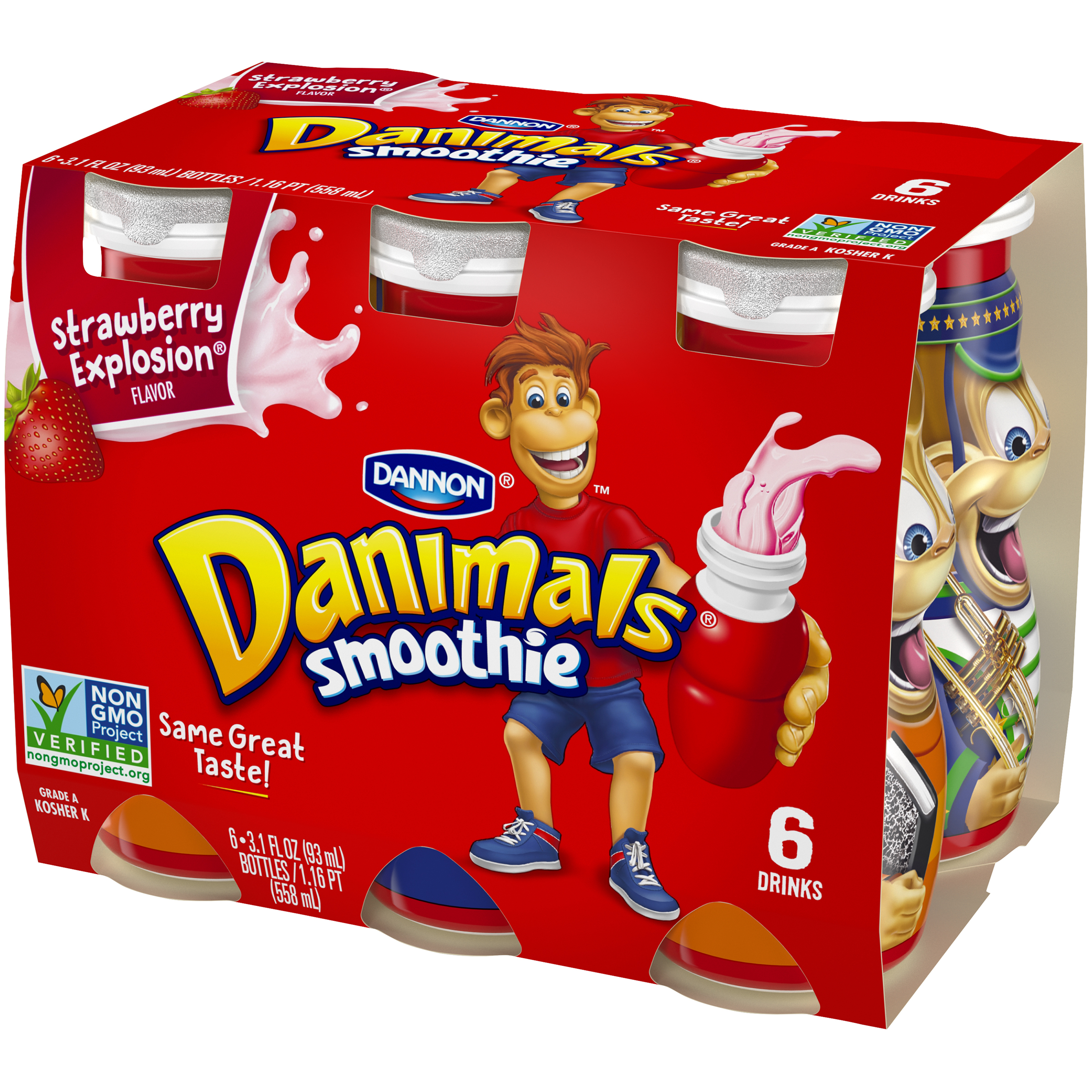 UPC 036632036407 product image for Strawberry Explosion 3.1 Fl Oz Smoothie 6 CT PLASTIC BOTTLES | upcitemdb.com