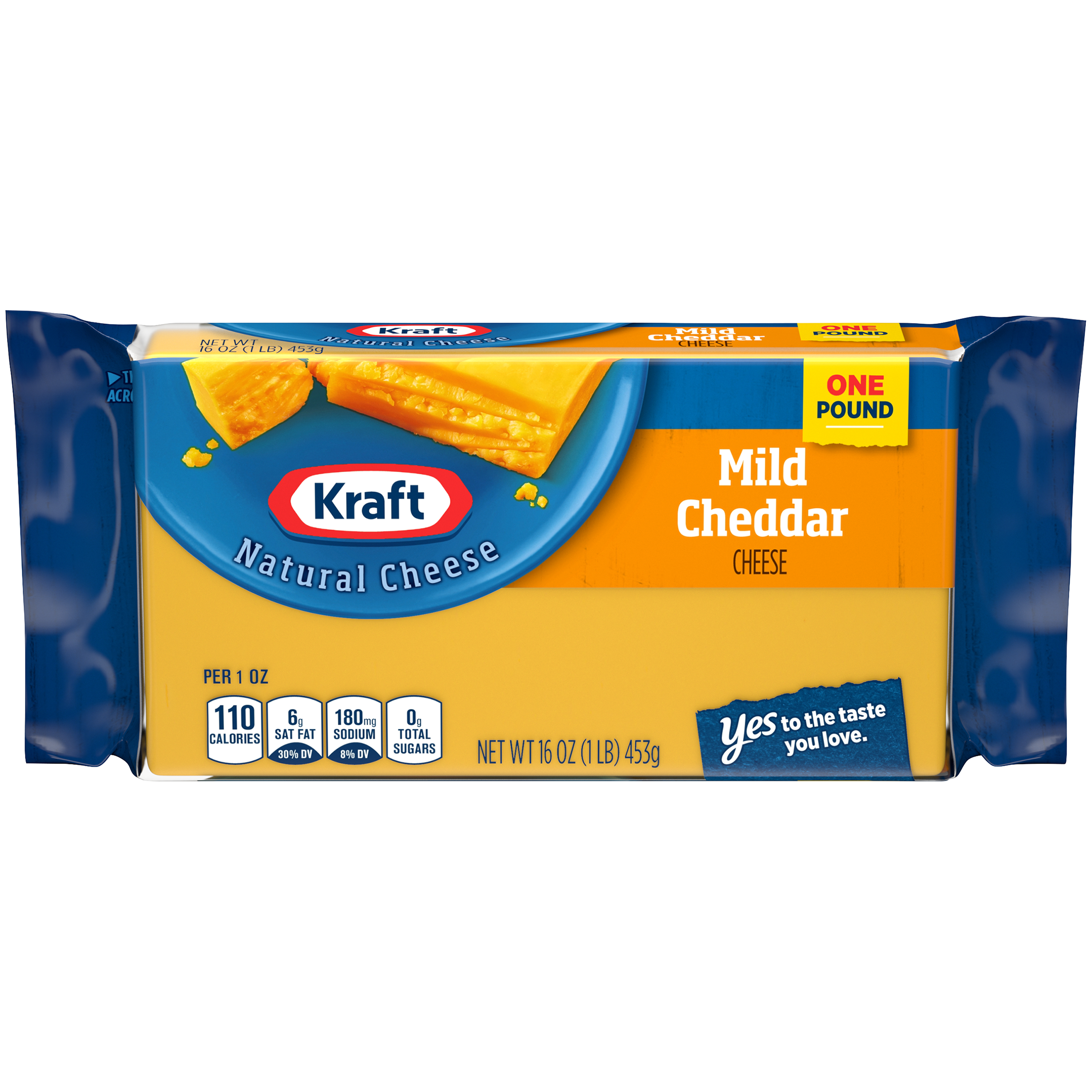 Kraft Cheddar Mild Chunk Cheese 16 OZ BRICK Shop Your Way Online
