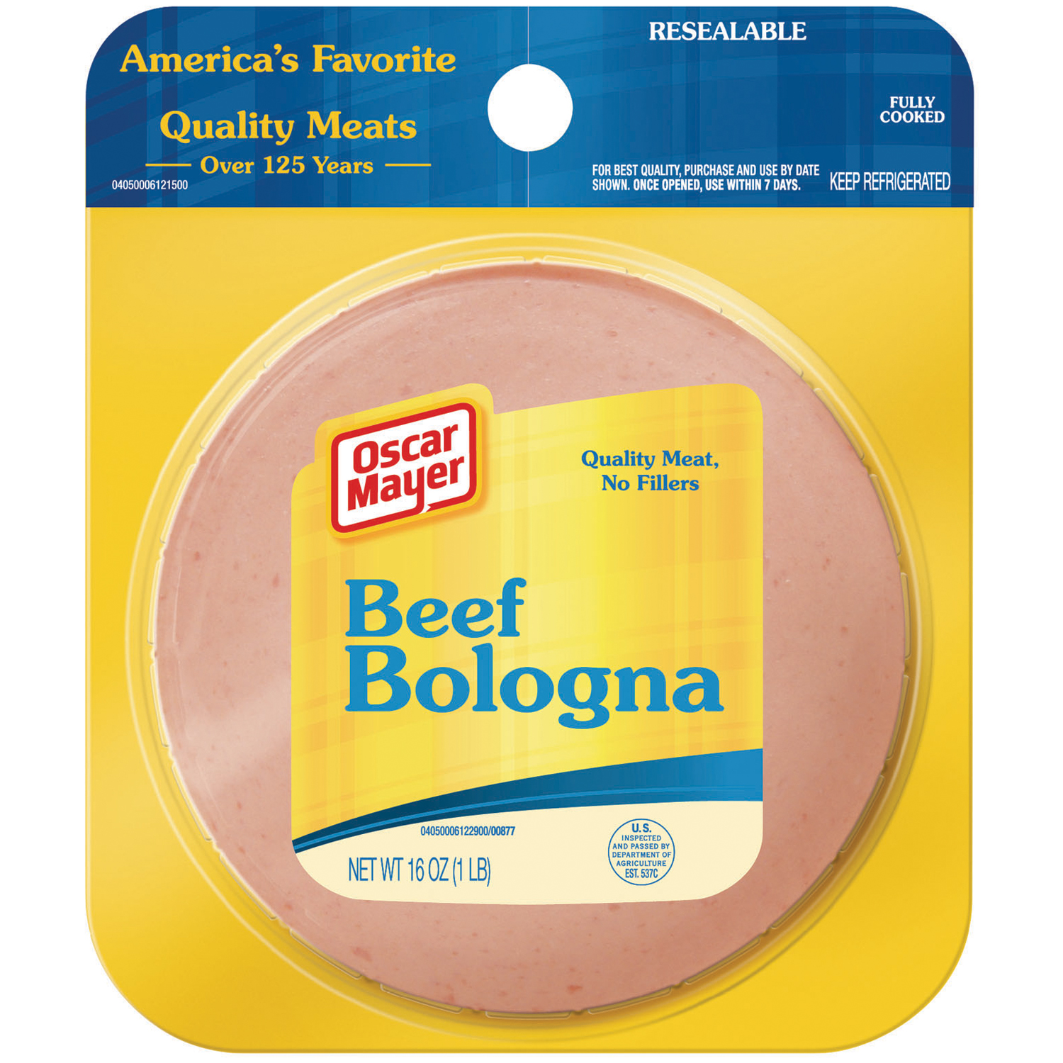 UPC 044700008775 product image for Beef Bologna 16 OZ PEG | upcitemdb.com