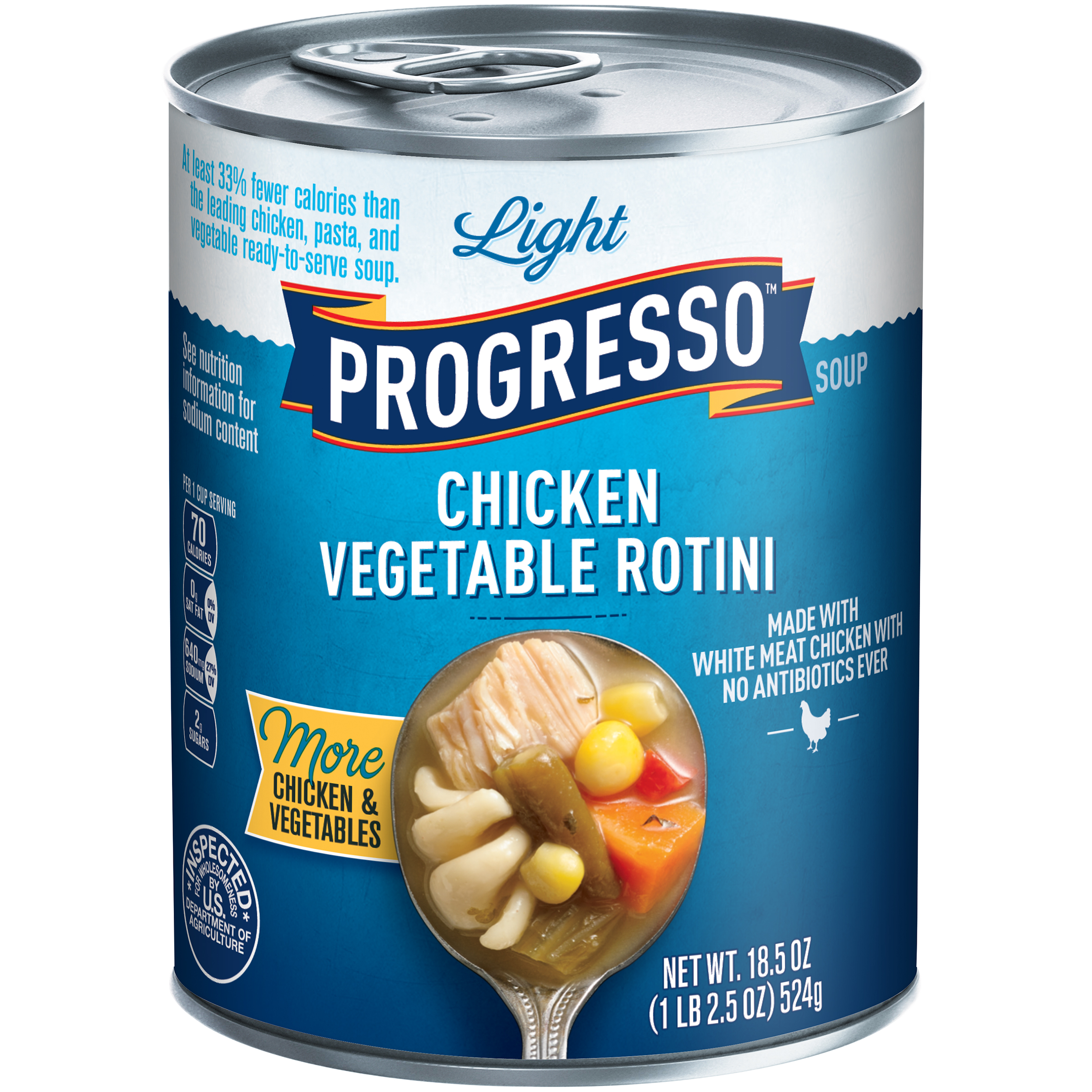 Progresso Light Chicken Vegetable Rotini Soup