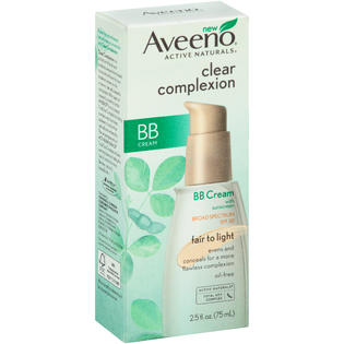 aveeno bb cream fair light complexion clear spf oz fl zoom
