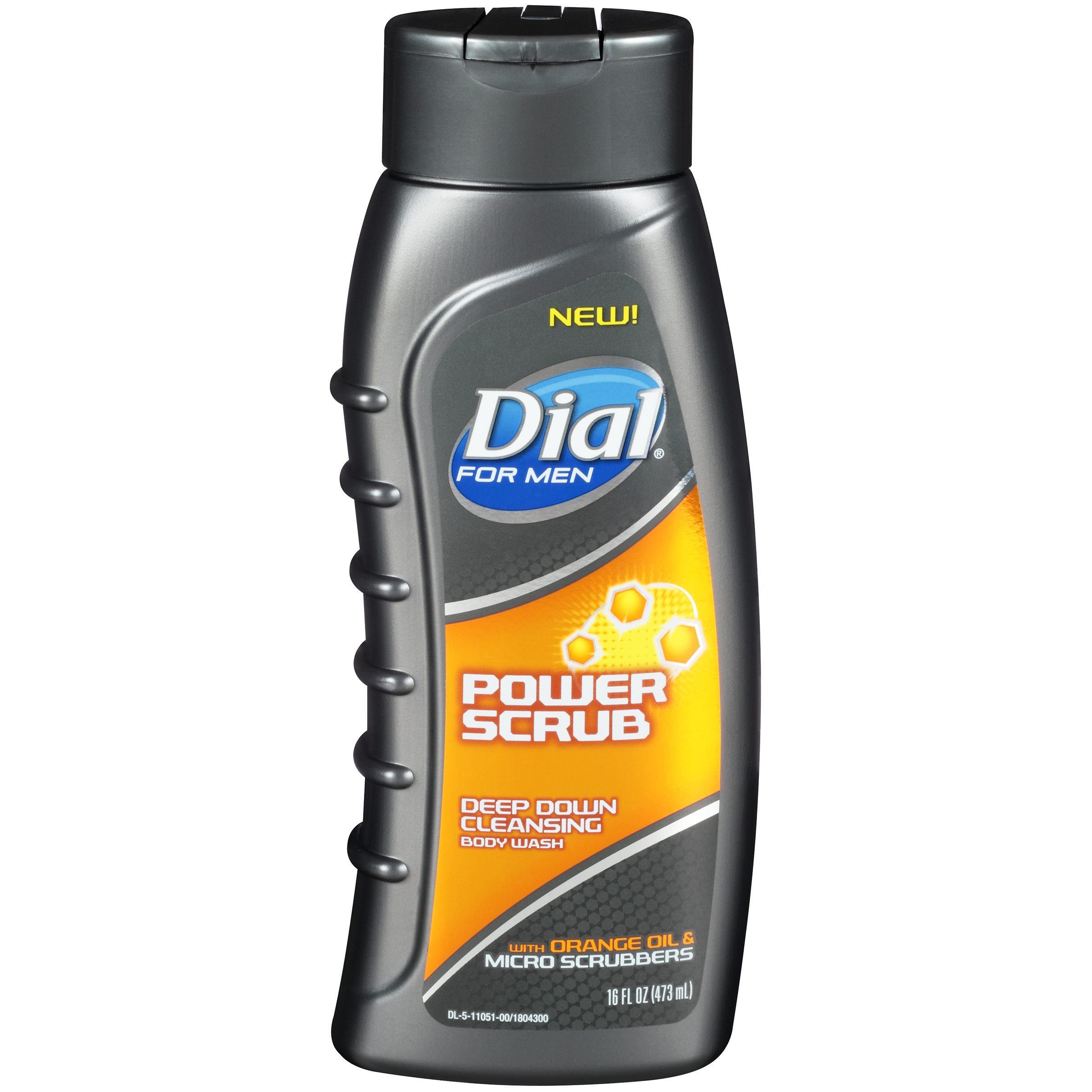UPC 017000110516 product image for Dial Power Scrub Deep Down Cleansing Body Wash 16 FL OZ SQUEEZE BOTTLE | upcitemdb.com