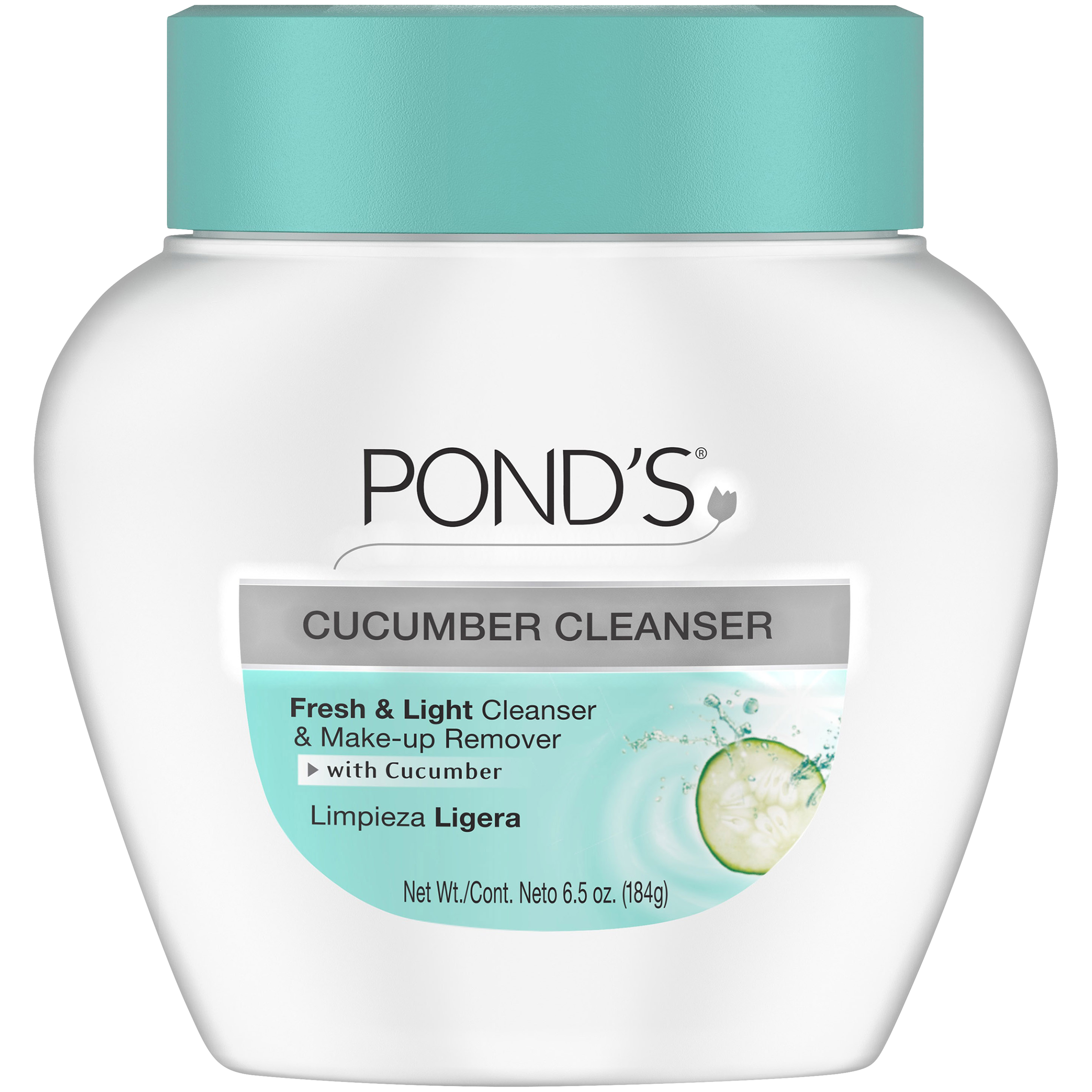 UPC 305219049001 product image for Pond's Fresh & Light Cucumber Cleanser & Make-up Remover 6.5 OZ PLASTIC JAR | upcitemdb.com