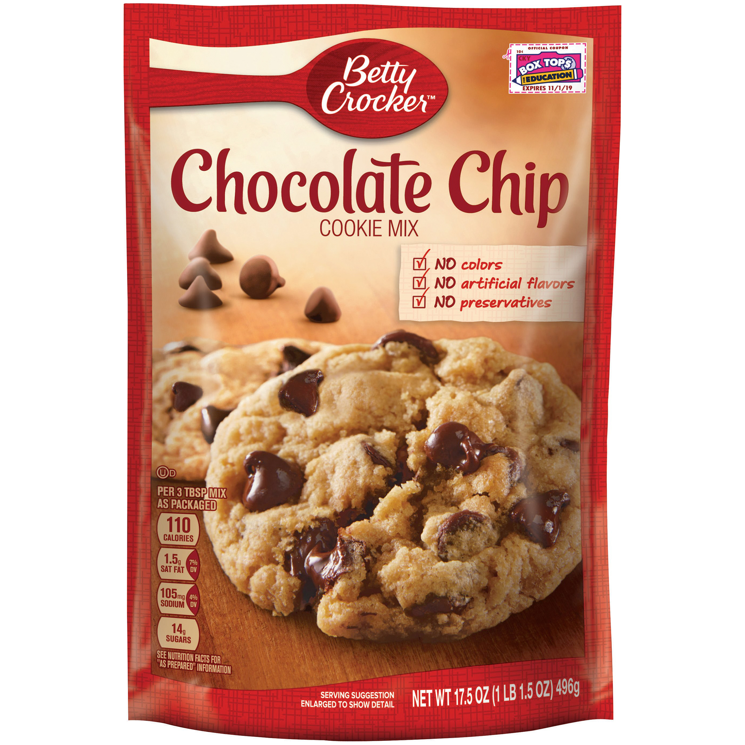 chocolate chip cookies betty crocker