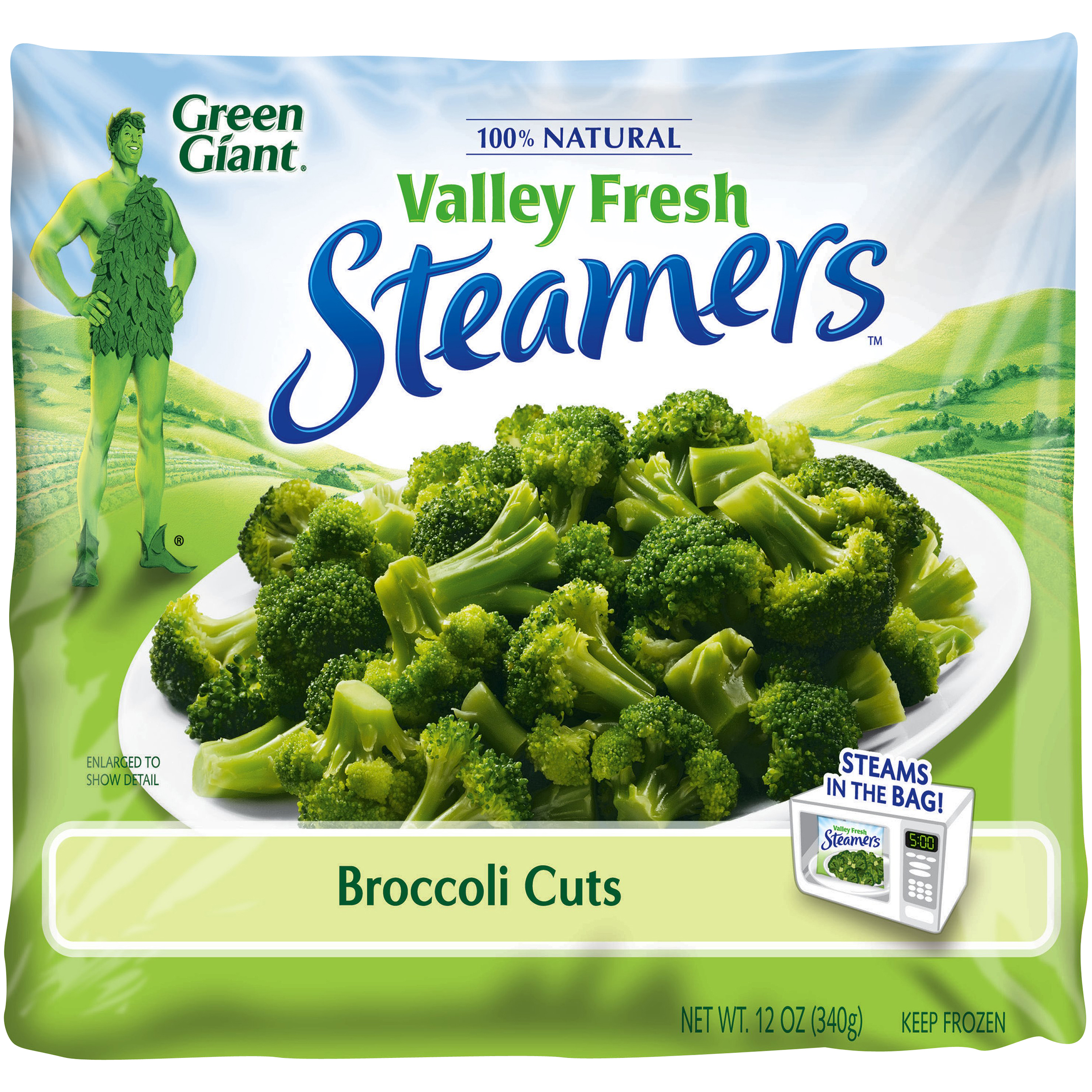 UPC 020000273327 Green Giant Valley Fresh Steamers Broccoli Cuts 12