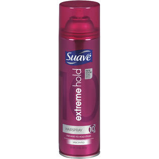 suave unscented hairspray extreme hold oz