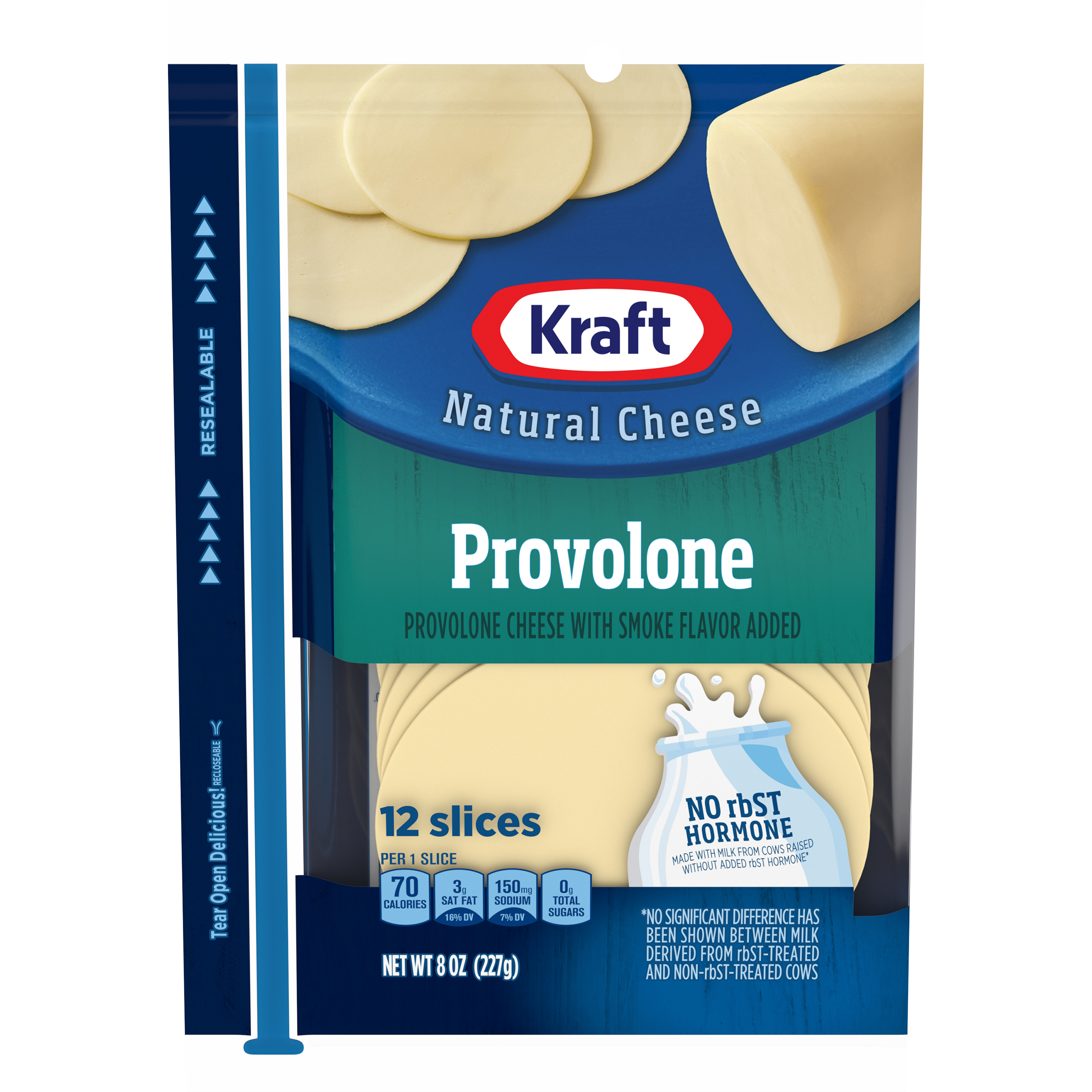 KRAFT - Cheese - Deli Fresh Provolone Slices 8.00 oz